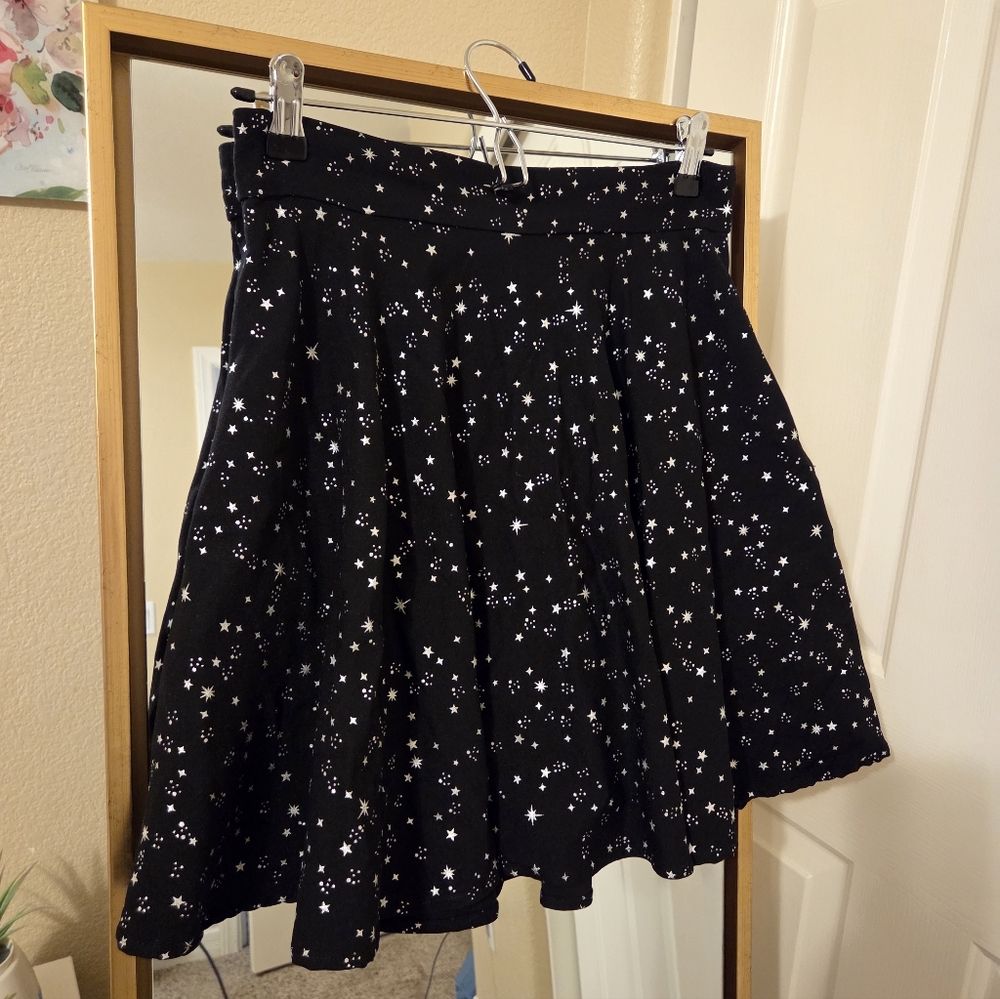 EUC Collectif Mini Skater Skirt With Removeable Straps Size M UK 12